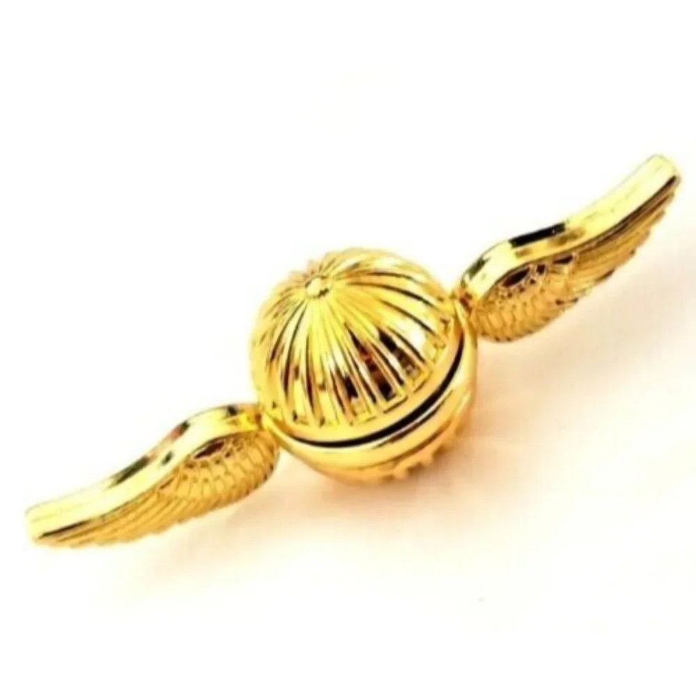 Harry Potter golden Snitch  Metal Fidget Spinner Boy Girl Adults Antistress- NEW